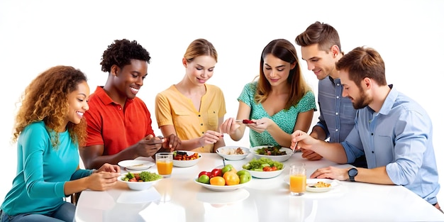 Uśmiechnięci użytkownicy